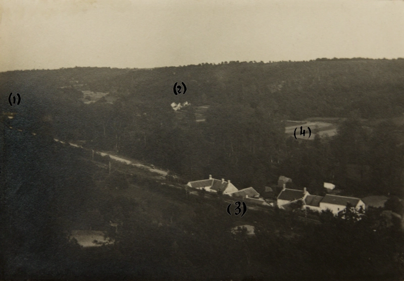 Vue sur la vallée de l'Orge (en aval du village, prise du Tertre)